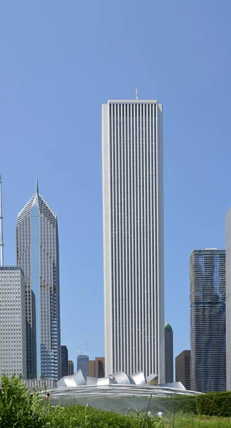Moderne Gebäude Der Innenstadt Von Chicago Illinois — Stockfoto