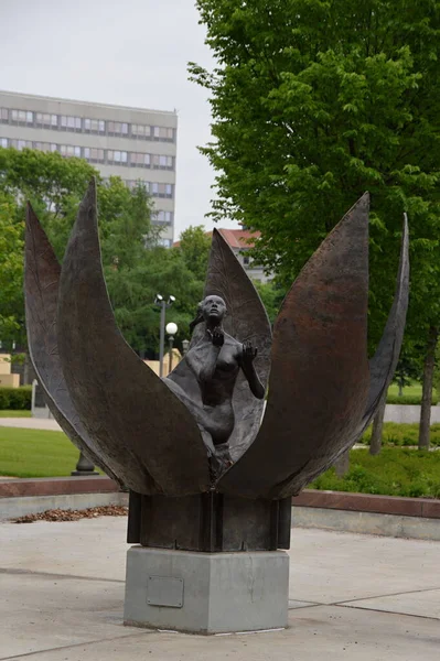 Статуя Капитолийском Парке Штата Сент Поле Столице Миннесоты — стоковое фото