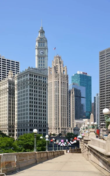 Edifícios Modernos Chicago Illinois — Fotografia de Stock