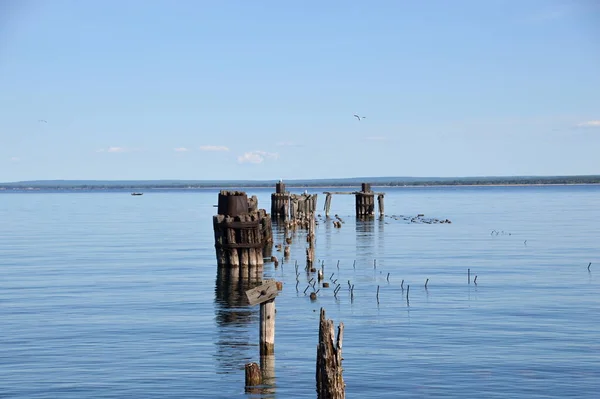 Port Nad Jeziorem Superior Mieście Marquette Michigan — Zdjęcie stockowe