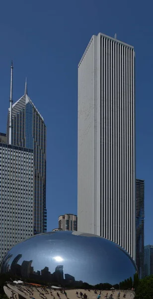 Moderne Wolkenkrabbers Downtown Chicago Illinois — Stockfoto