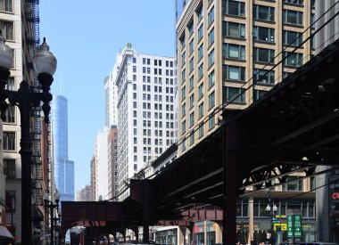 Chicago, Illinois 'de Döngü Treni