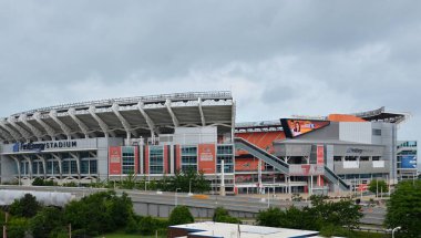 Cleveland, Ohio 'daki Erie Gölü' ndeki Modern Arena