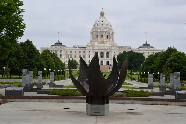 Monument State Capitol Paul Capital City Minnesota — Stock Photo, Image