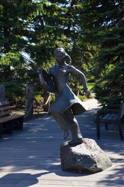 Duluth, Minnesota 'daki Superior Gölü' ne park et.