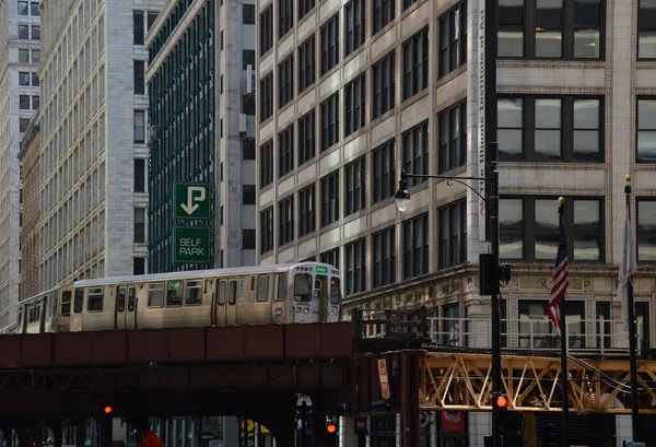 Ловушка Центре Чикаго Штат Иллинойс — стоковое фото