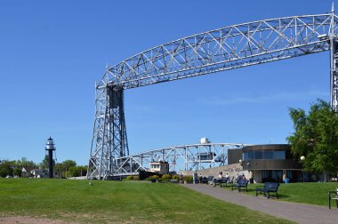 Duluth, Minnesota 'daki Tarihi Çelik Köprüsü