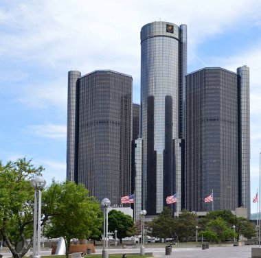 Detroit, Michigan 'ın Panoraması