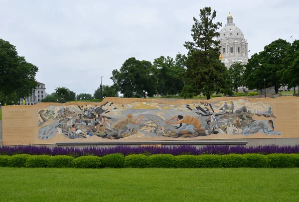 Мемориал Капитолийском Парке Сент Поле Столице Миннесоты — стоковое фото