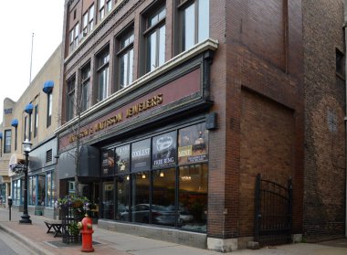 Şehir Marketinde Sokak Sahnesi, Michigan