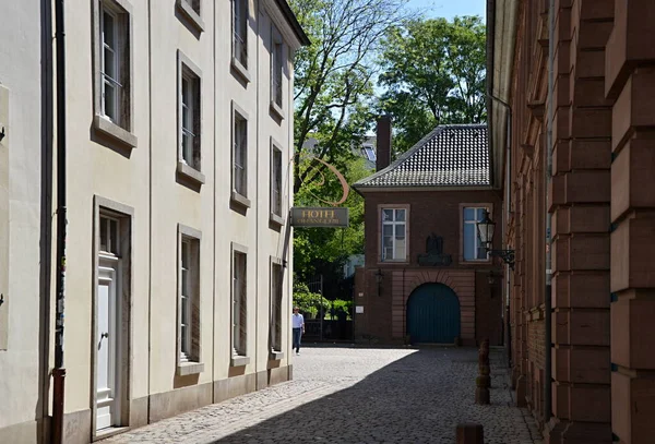 Bâtiments Historiques Dans Vieille Ville Duesseldorf Capitale Rhénanie Nord Westphalie — Photo