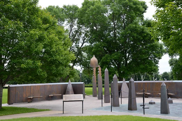 Государственный Капитолийский Парк Сент Поле Столице Миннесоты — стоковое фото