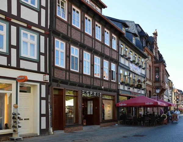 Historisk Byggnad Den Gamla Staden Wernigerode Harzbergen Sachsen Anhalt — Stockfoto