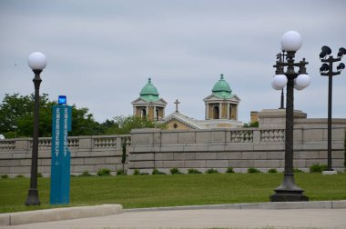 St. Paul şehir merkezindeki sokak manzarası, Başkent Minnesota