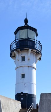 Duluth, Minnesota 'daki Superior Gölü' ndeki Deniz Feneri.