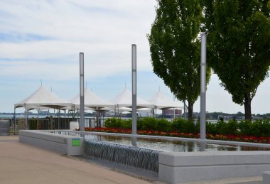 Detroit, Michigan 'da gezinti güvertesi