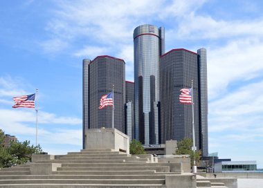 Detroit, Michigan 'ın Panoraması
