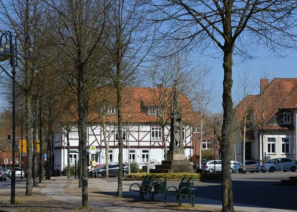 Frühling Der Niedersächsischen Stadt Walsrode — Stockfoto