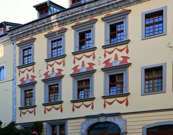 Historisk Byggnad Gamla Stan Goerlitz Sachsen — Stockfoto