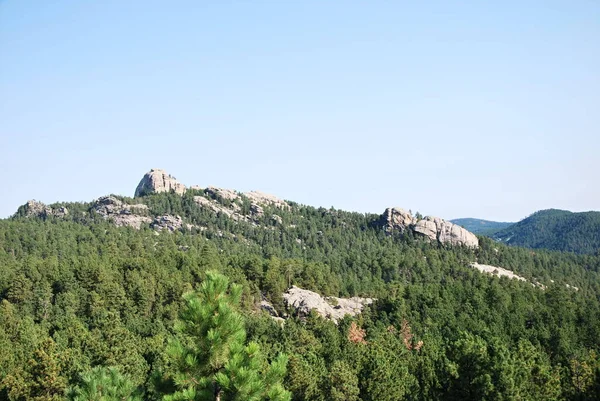 stock image Panorama Mountain Landscape in the Black Hills, South Dakota