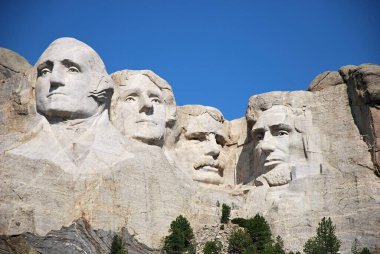 Güney Dakota 'daki Rushmore Dağı Ulusal Anıtı