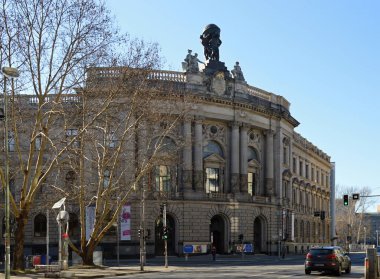 Almanya 'nın başkenti Berlin' deki Beighborhood Mitte 'deki Tarihi Bina