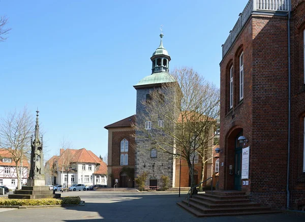 Historisches Kloster Und Kirche Der Altstadt Von Walsrode Niedersachsen — Stockfoto