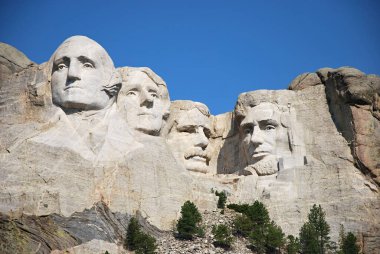 Güney Dakota 'daki Rushmore Dağı Ulusal Anıtı