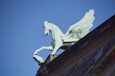 Almanya 'nın başkenti Berlin' deki Veighborhood Mittte 'deki Tarihi Bina