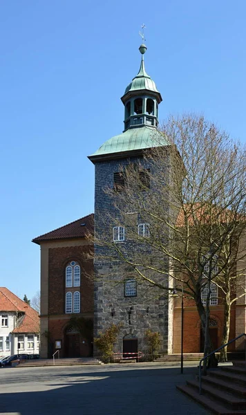 Walsrode Aşağı Saksonya Nın Eski Kasabası Ndaki Tarihi Manastır Kilise — Stok fotoğraf