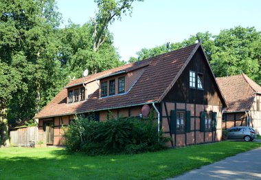 Ahlden köyündeki tarihi bina, Aşağı Saksonya