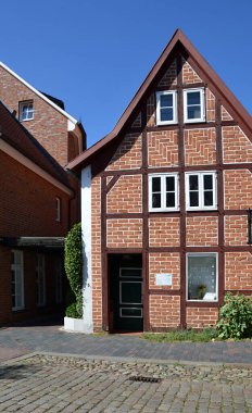 Old Hanse Town Lueneburg, Aşağı Saksonya 'daki tarihi bina.