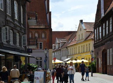 Old Hanse Town Lueneburg, Aşağı Saksonya 'daki Tarihi Binalar