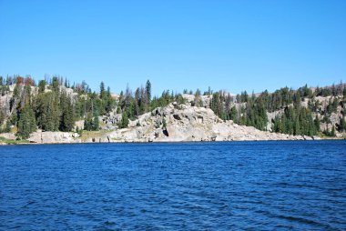 Beartooth Dağları 'nda göl, Montana