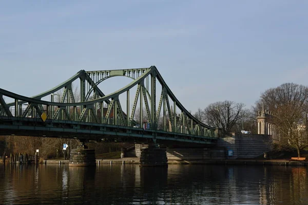Historical Bridge over the River Havel between Potsdam and Berlin