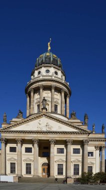 Historical Building on the Square Gendarmenmarkt in the Neighborhood Mitte in Berlin, the Capital City of Germany