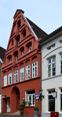 Old Hanse Town Lueneburg, Aşağı Saksonya 'daki tarihi bina.