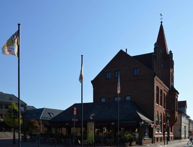 Walsrode, Aşağı Saksonya 'daki Tarihi Belediye Sarayı