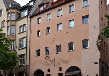 Eski Hanse Town Luebeck 'teki tarihi bina, Holstein - Holstein