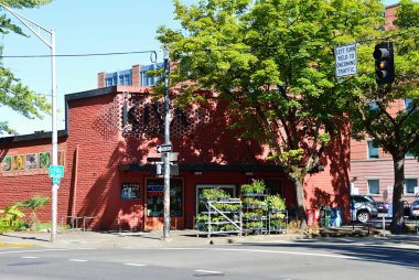 Street Scene in Downtown Eugene, Oregon