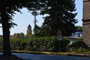 Panorama of the Village Halbe, Brandenburg