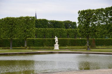 Historical Castle and Park Herrenhaeuser Gaerten in Hanover, the Capital City of Lower Saxony
