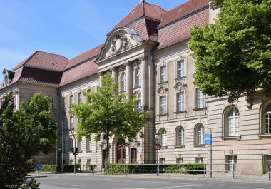 Historical Building in the Old Town of Potsdam, the Capital City of Brandenburg