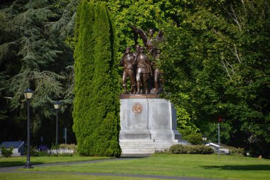 Memorial at the State Capitol in Olympia, the Capital City of Washington