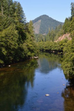 Umpqua River in the Cascade Range, Oregon