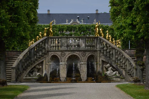 Historical Castle Park Herrenhaeuser Gaerten Hannover Capital City Lower Saxony — Photo