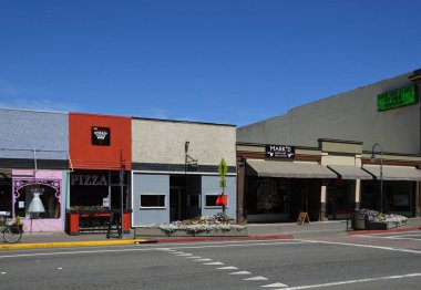 Port Angeles, Washington 'da Sokak Sahnesi