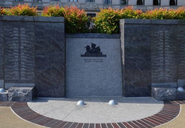 Memorial at the State Capitol in Olympia, the Capital City of Washington