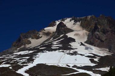 Hood Dağı Panoraması, Oregon, Cascade Range 'deki Volkan