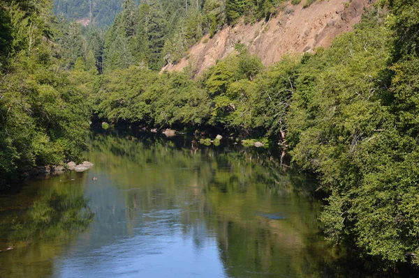 Řeka Umpqua Kaskádovém Pohoří Oregon — Stock fotografie